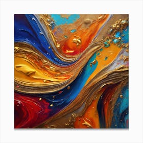 Abstract Painting 1 Canvas Print