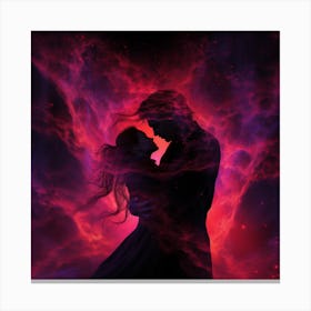 Couple In Love Canvas Print