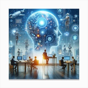 Artificial Intelligence Canvas Print