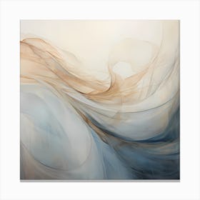 AI Aethereal Hues Harmony Canvas Print