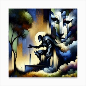 Satan Canvas Print