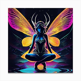 Psychedelic Fairy Canvas Print