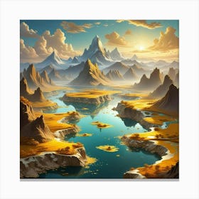 Fantasy Landscape Canvas Print