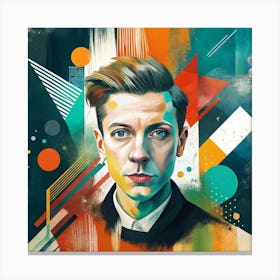 Portrait Of A Man Canvas Print