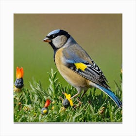 Gilbert'S Goldfinch Canvas Print