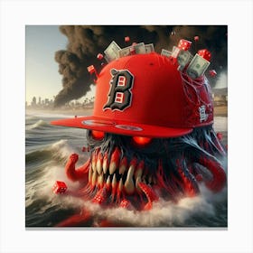 Monster Hat 1 Canvas Print