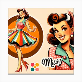 Missy Canvas Print