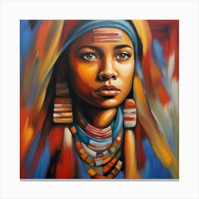 Ethiopian Woman Canvas Print