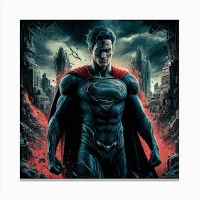 Superman 1 Canvas Print