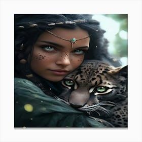 Elven Girl Canvas Print