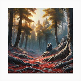 Day In The Woods Canvas Print