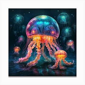 Jellyfish 26 Canvas Print