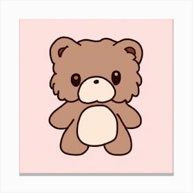 Cute Bear Canvas Print