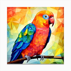 Parrot Painting Canvas Print