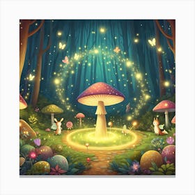 Fairy Forest 2 Canvas Print