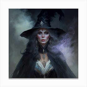 Witch 4 Canvas Print