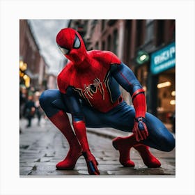 Spider-Man ukh Canvas Print
