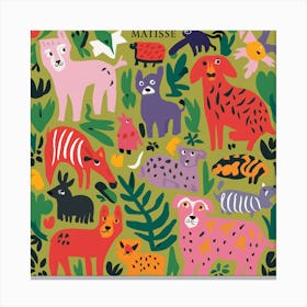 Matisse - Animals Canvas Print