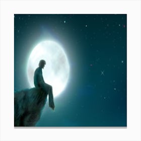 Full Moon Canvas Print