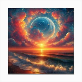 Psychedelic Painting Canvas Print