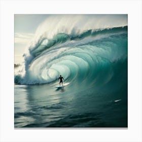 Big Wave Surfer Canvas Print