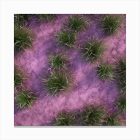 Purple Grass 2 Canvas Print