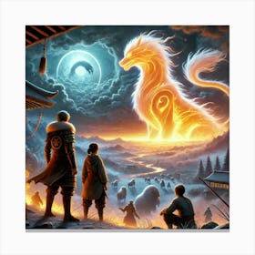 Episode 8 Convergence Title Canvas Print