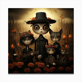 Day Of The Dead 1 Canvas Print