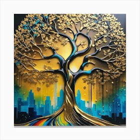 Tree Of Life 258 Canvas Print