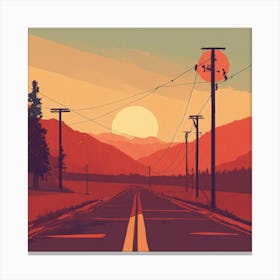 Crossroads Canvas Print