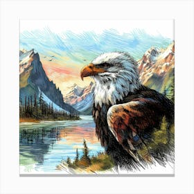 Wild Bird Artwork 79 Canvas Print