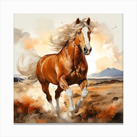 Galloping Grace A Horse S Tale Canvas Print