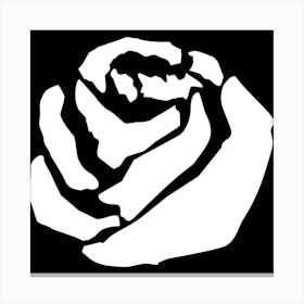 White Rose Canvas Print