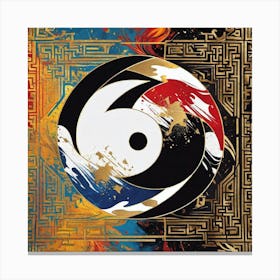 Yin And Yang Canvas Print