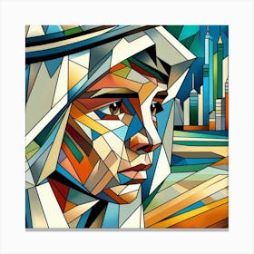 Arabic Woman Canvas Print