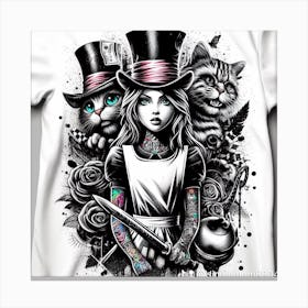 Alice In Wonderland Canvas Print