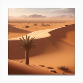 Sahara Desert 166 Canvas Print