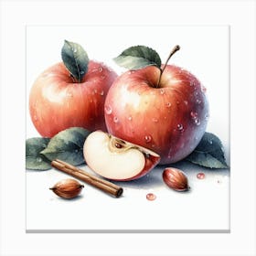 Apple Canvas Print