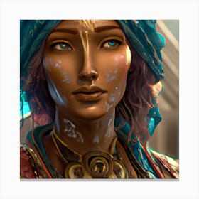 Mystic Woman Canvas Print