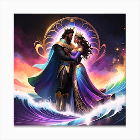 King And Queen Canvas Print