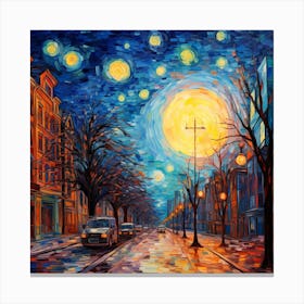 Starry Night 12 Canvas Print