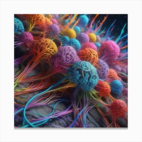 Neuron 62 Canvas Print