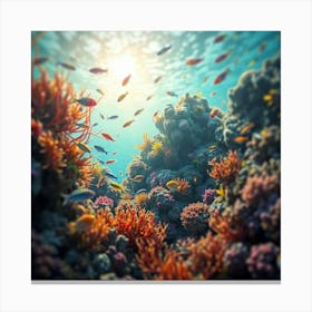 Coral Reef5 Canvas Print