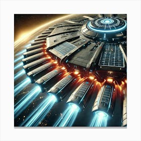 Energy Shields Converted 1 Canvas Print