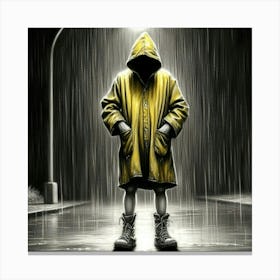 Raincoat 1 Canvas Print