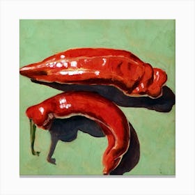 Red Peppers Canvas Print