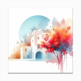 Watercolor Painting 5 Canvas Print