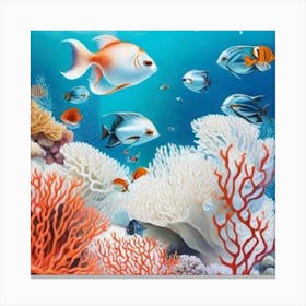 Coral Reef 7 Canvas Print