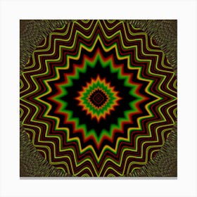 Fractal Artwork Idea Allegory Abstract Canvas Print