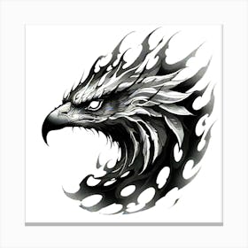 Eagle Tattoo Canvas Print